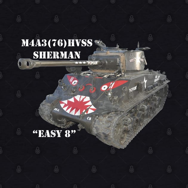 M4A3E8 Sherman Tank w/face decoration by Toadman's Tank Pictures Shop